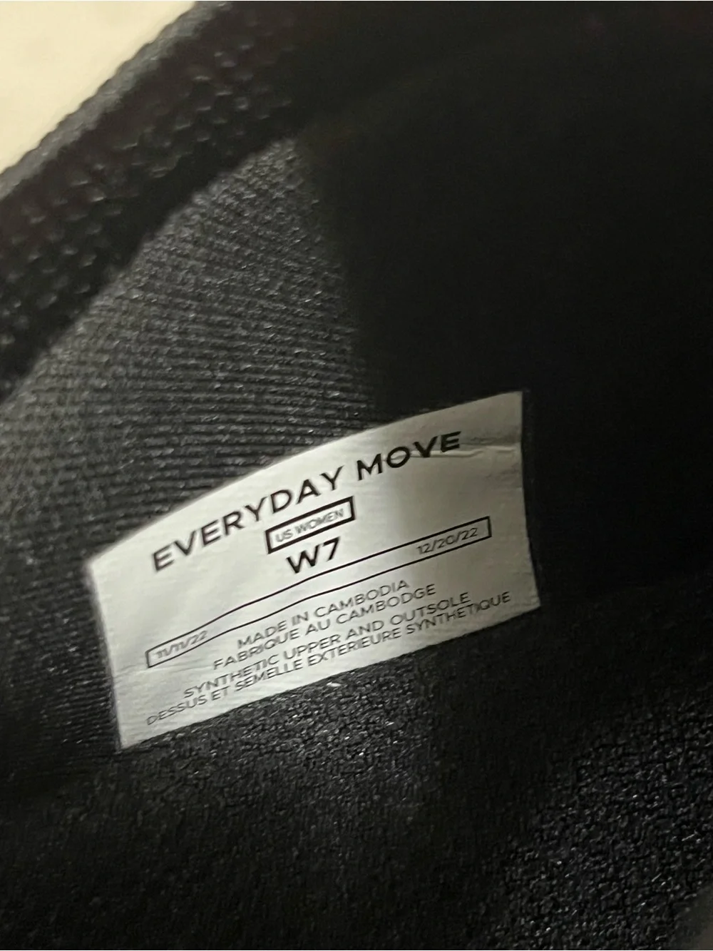 New Waterproof Vessi Black Everyday Move Shoes (size 7) - Picture 4 of 4